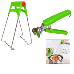 Kitchen Hot Plate Gripper, Stainless Steel Bowl Clip (2 Pcs Set)