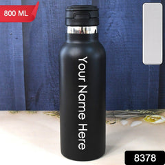 Customized / Personalized Insulated Stainless Steel Bottle (800 ML / 1 Pc)