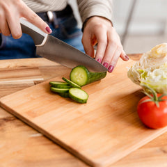 Wooden Chopping Board Big Size Kitchen Chopping Board Household Cutting Board Knife Board Vegetable Cutting and Fruit Multi-purpose Steel Vs Wooden Sticky Board Cutting board For Kitchen Use