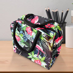 Lunch Bag for Women Men Insulated Lunch Bag With Zipper (1 Pc / Mix Color)