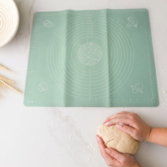 Mat, Rolling Baking Mat with Measurements (50×40 Cm)