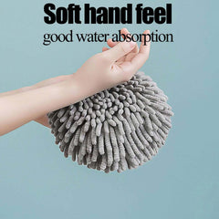 Super Soft Hanging Hand Towel (Microfiber): Ultra Absorbent, Kitchen & Bath