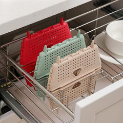 Storage Basket Box with Holes Ventilated Design (23×20 Cm / 1 Pc)