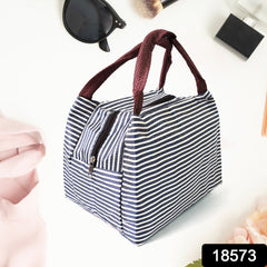 Lunch Box Bag for Women Men Insulated Lunch Bag With Zipper (1 Pc / Mix Color)