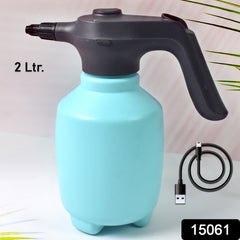 Electric Spray Bottle Garden Sprayer (1 Pc  2 Ltr.)