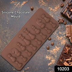 Silicone Chocolate Mould Chess Shape (1 Pc)