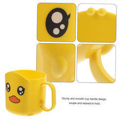 Multipurpose Cartoon Plastic Cup Toothbrush Cups (1 Pc)