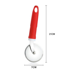 8707 Ganesh Ganesh Pizza  Pastry Cutter Wheel Pizza Cutter  (Stainless Steel)