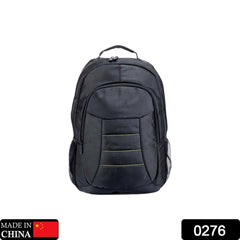 0276 Polyester Black Laptop Bag