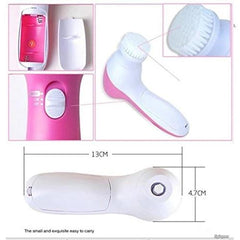 340 -5-in-1 Smoothing Body  Facial Massager (Pink)