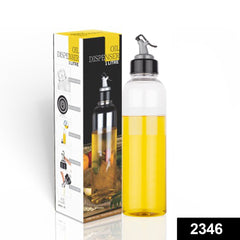 2346 Oil Dispenser Transparent Plastic Oil Bottle   1 Liter