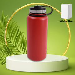 Stainless Steel Double Wall Vacuum-insulated Drink Water Bottle (1000 Ml  Mix Color)