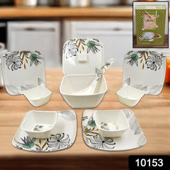 Divine lunch Tableware, Dinner Set (11 Pcs Set)