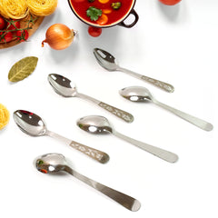 Stainless Steel Table Spoons Set Of 6