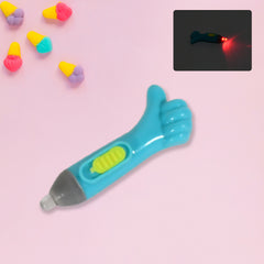 1930 Thumb Shaped Light Lightning Keychain Lightning Toy Thumb Shape Led Light.