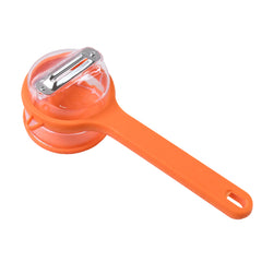 Stainless Steel Peeler With Container (1 Pc)