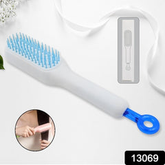 Self-cleaning Hairbrush Massage Comb (1 Pc  With Box)