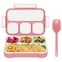 5212 Lunch Box 4 Compartment With Leak Proof Lunch Box For School  Office Use