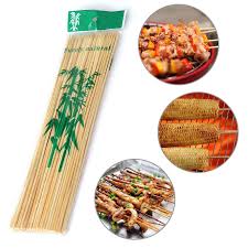 1116 Natural Bamboo Wooden Skewersbbq Sticks For Barbeque And Grilling