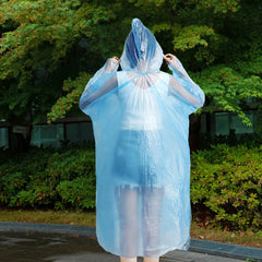 6182 Disposable Rain Coat For Having Prevention From Rain And Storms To Keep Yourself Clean And Dry.