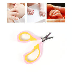 Baby Safety Nail Cutter Scissors For Safe Nail Clipping (1 Pc  Mix Color)