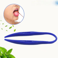 Plastic Tongue Cleaner For Kids  Adults  Tongue Scraper For Bad Breath Maintain Oral Hygiene For Daily Use  For Fresh Breath  Bacteria Removal  Improved Taste Plastic With Handle Tongue Cleaner (1 Pc )