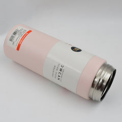 Steel Water Bottle With Glass Lid (350 Ml)