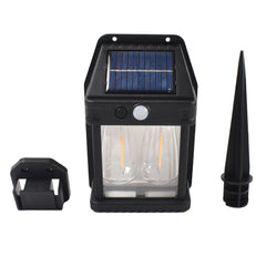 18w Solar Wall Double Lights  Lamp With 2 Modes  Motion Sensor (1 Pc)