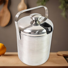 Stainless Steel Ice Buckets With Lid (1.3 Liters Approx)