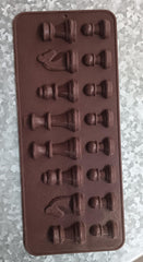 Silicone Chocolate Mould Chess Shape (1 Pc)