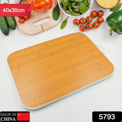 Wooden Chopping Board Big Size Kitchen Chopping Board Household Cutting Board Knife Board Vegetable Cutting and Fruit Multi-purpose Steel Vs Wooden Sticky Board Cutting board For Kitchen Use