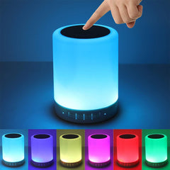 6249 Wireless Night Light Led Touch Lamp Speaker