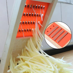 Cucumber Vegetable Slicer Salad Kitchen Wooden Shredder Cutter Grater Slicer