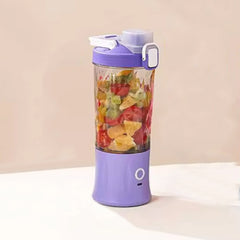 Eletric Crusher Juicer With Multicolor Light 8 Blades (600 Ml  Multicolor)