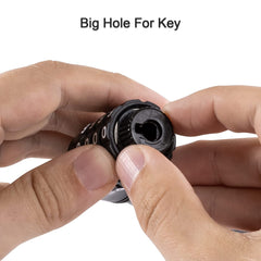 1518 Heavy Duty Multi-purpose Plastic Combination Lock For Helmet  Multi Use