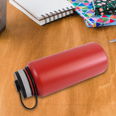 Stainless Steel Double Wall Vacuum-insulated Drink Water Bottle (1000 Ml  Mix Color)