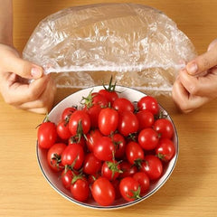 Disposable Elastic Food Storage Covers Bag (100 Pcs Set  Small)