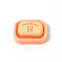 Cute Soap Shaped Erasers With Plastic Case (1 Pc  With Case)