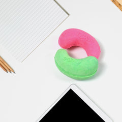 Cashew Nut Eraser Rubber Erasers (1 Pc  Mix Colour  Design)