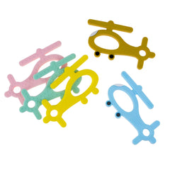 Silicone Helicopter Shape Teether For Baby (1 Pc  Mix Color)