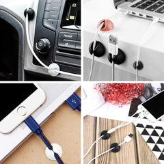 1334 Cable Clips Multi Purpose Cable Organizer  Wire Holder For Desk And Table Use