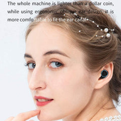 6644 Newest Wireless In Ear Earbuds Bluetooth 5.0 Headphones Mini Stereo Earbuds Sport Headset Bass Sound Built-in Micphone