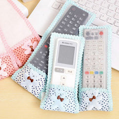 Cartoon Cloth Lace Remote Control Cover Remote Case (1 Pc  188 Cm  Small)