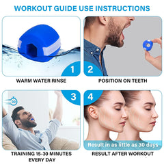 6101c  Cn Mix Jaw Exerciser Used To Gain Sharp And Chiselled Jawline Easily And Fast.