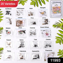 Seeds 20 Varieties Of Flower Seeds Combo (1 Pkt  20 Varieties)