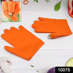 Gloves Silicone Thumb Knife Finger Protector Gears Cutting Vegetable Harvesting Knife